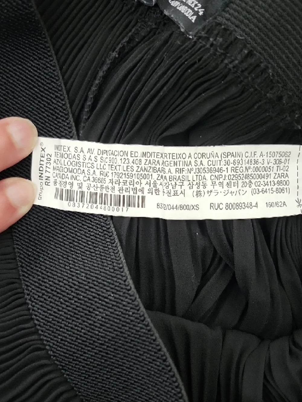 Zara Pleated Wide-Leg Palazzo Pants - Picture 9 of 9